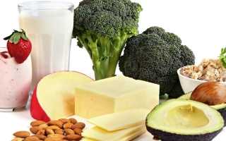Продукты, содержащие кальций