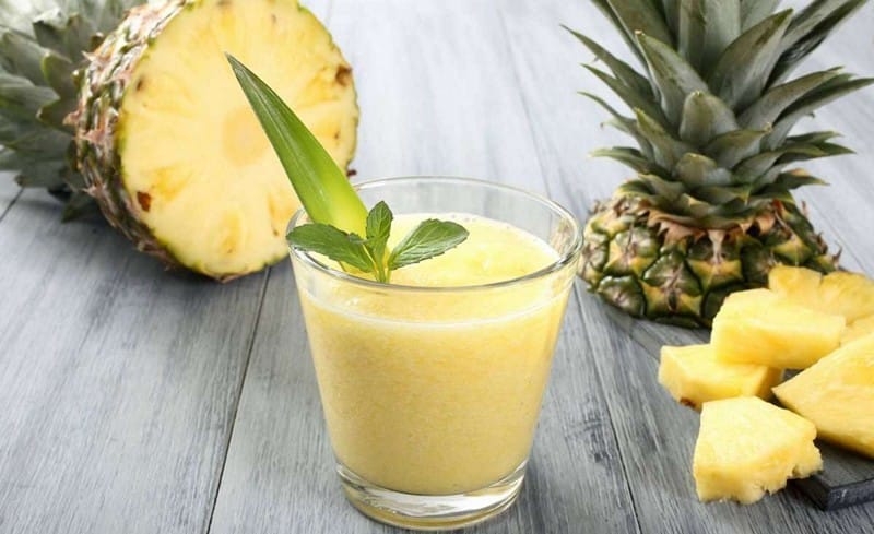 Ananas-smoothie