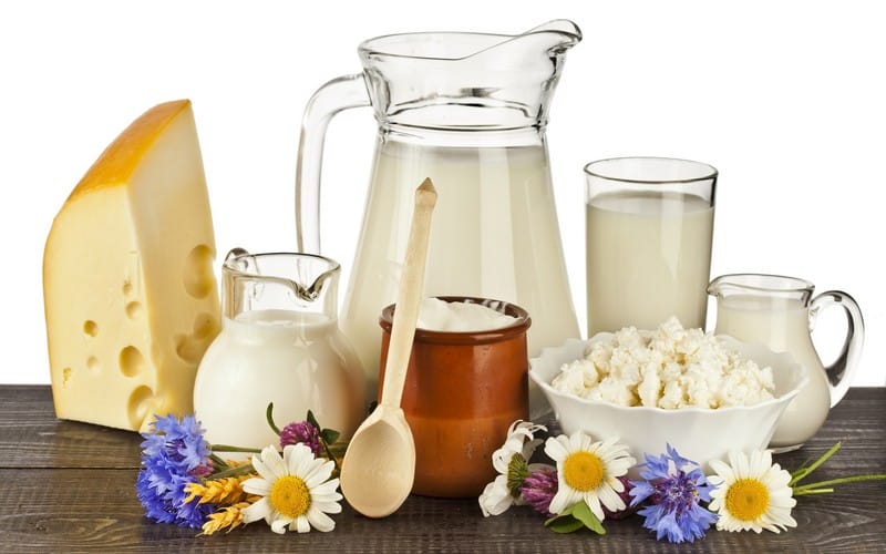 калорийность молочных продуктов