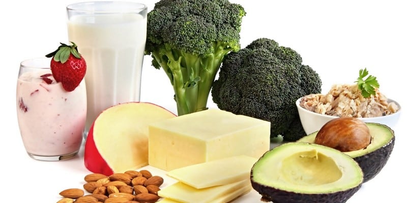Продукты, содержащие кальций