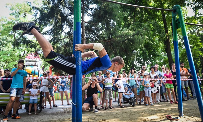 Соревнования по воркауту