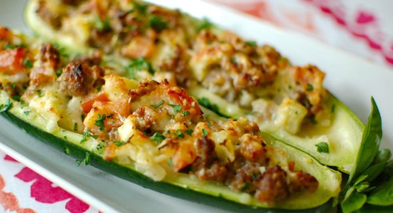 Мясные кабачки