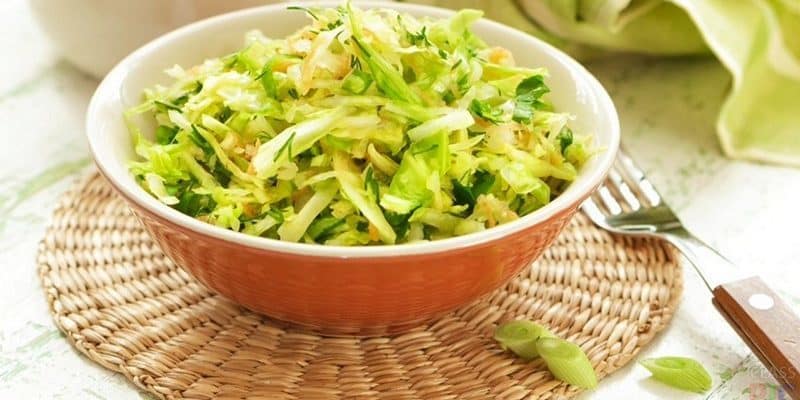 Капустная диета рецепты салата