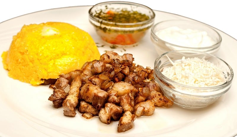 каша кукурузная калорийность на 100 грамм