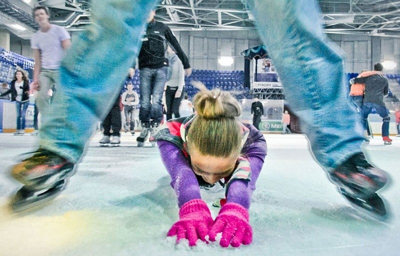 Катание на коньках