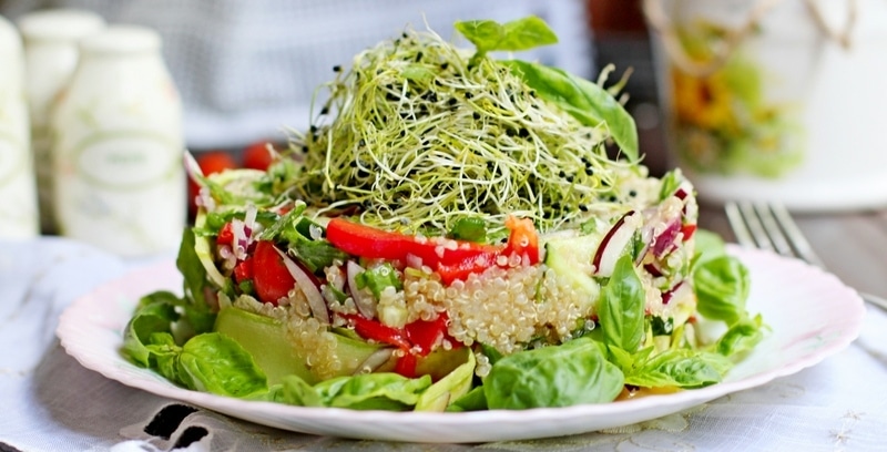 Салат из киноа