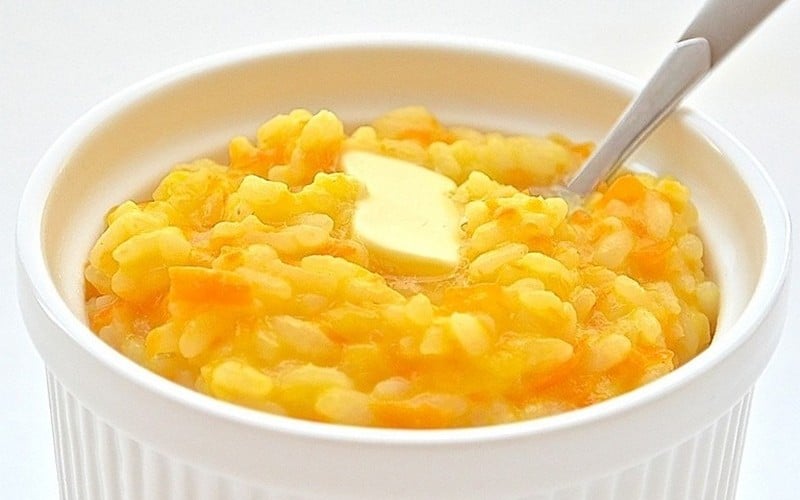 калорийность кукурузной каши на воде маслом