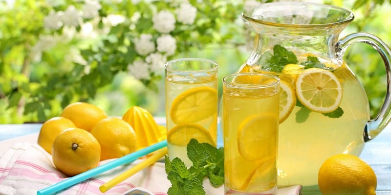 Лимонная вода