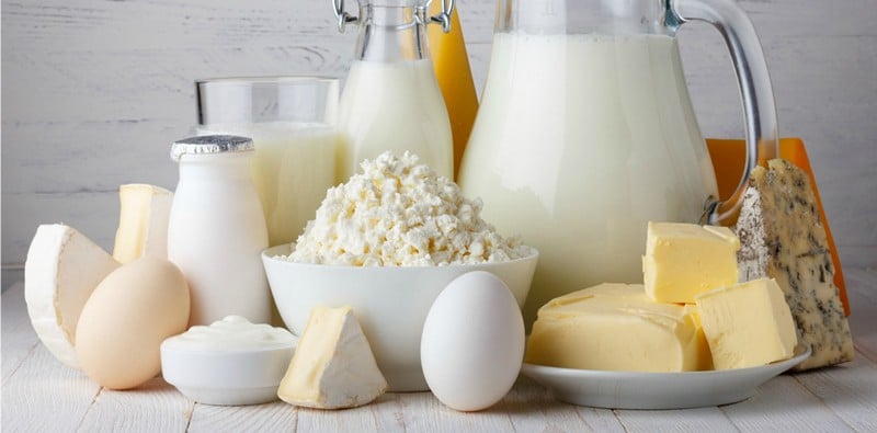 Молочные продукты - источник насыщенных жиров