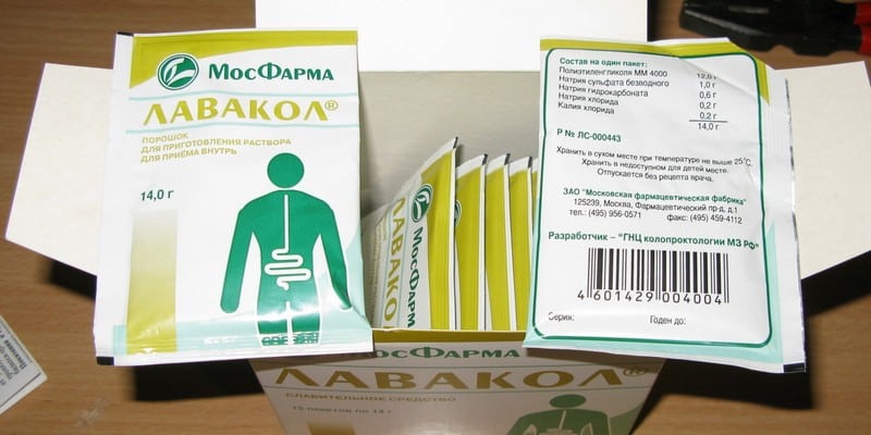 Очищение лаваколом