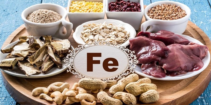Продукты содержащие железо