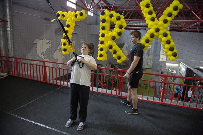 Упражнения на TRX петлях