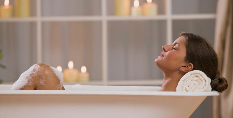 Ванная с содой