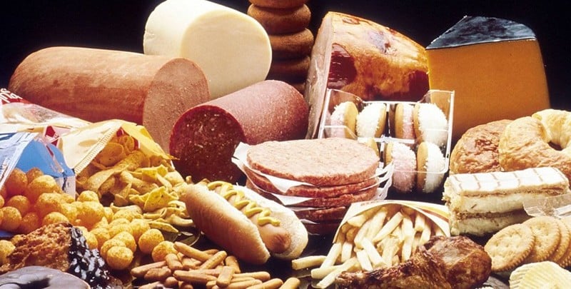 список запрещенных продуктов