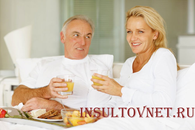 Питание при инсульте
