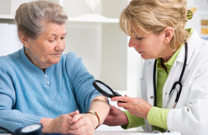 у дерматолога