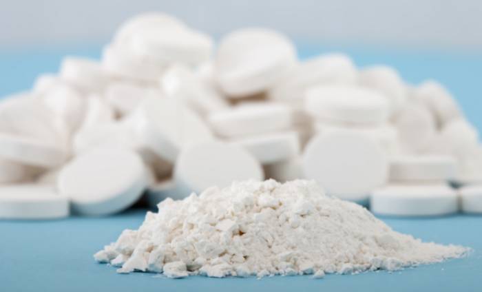 измельченная таблетка