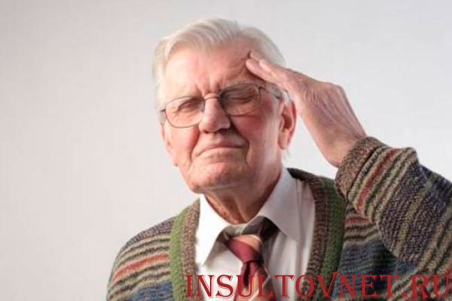 жертва инсульта