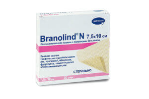 Бранолинд повязки стерильные с перуанским бальзамом