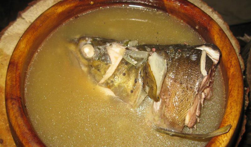 вареная рыба