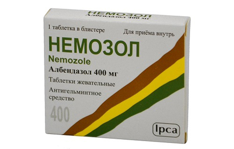 немазол жевательный