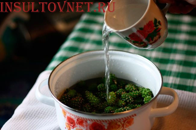 варенье из шишек