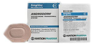 Тестостероновый пластырь Андродерм