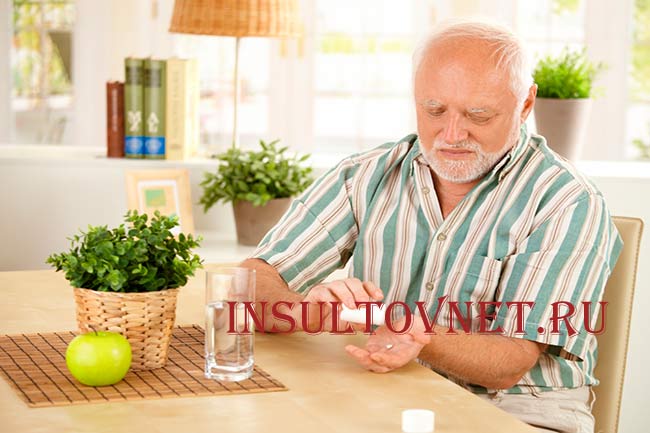 Медикаментозное лечение при инсульте