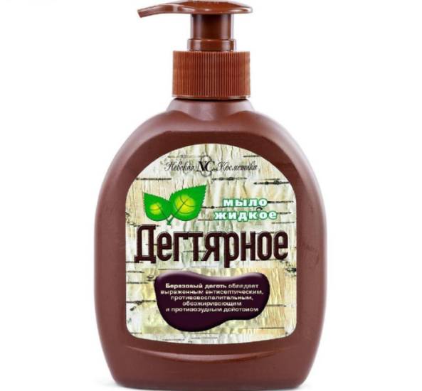 жидкое дегтярное мыло