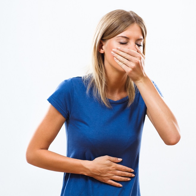 Тошнота - признак присутствия солитера