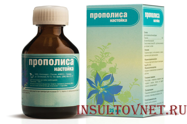 Настойка прополиса