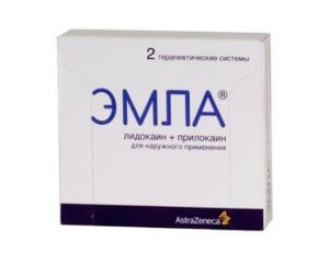 Пластырь Эмла для наружного применения