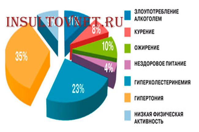 По каким причинам возникает инсульт