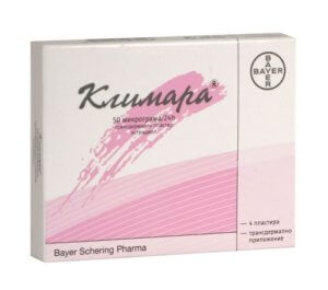 Трансдермальный пластырь Климара