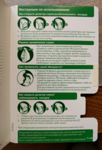 Как правильно применять спрей Никоретте