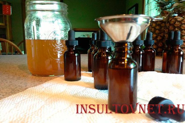 Настойка из пчелиного подмора
