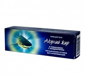 Крем Акулий жир с глюкозамином