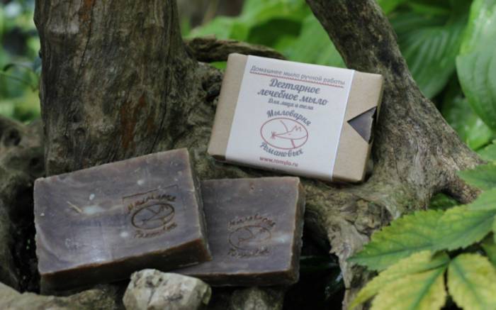 дегтярное мыло