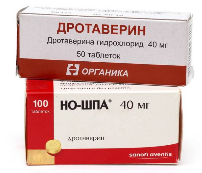 Дротаверин и но-шпа