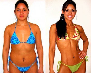 До и после похудения