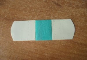 Лейкопластырь бактерицидный тканевый белый