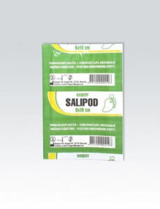 Пластырь кератолитический с разглаживающим действием для ног