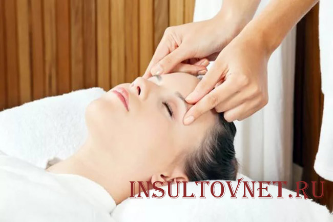Массаж при головной боли