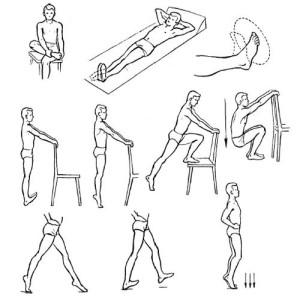 Упражнение для ноги Разработка голеностопа после перелома