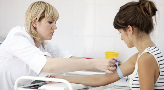 кровь на анализ