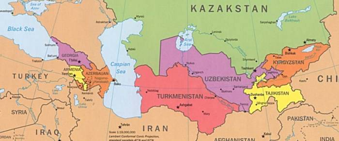 карта стран