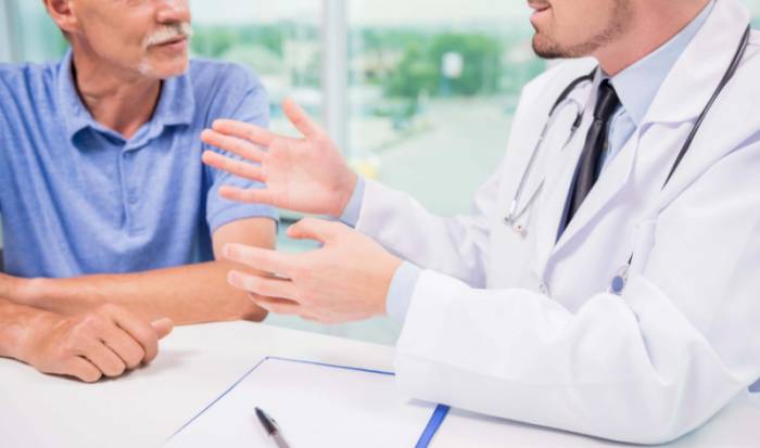 на приеме врача