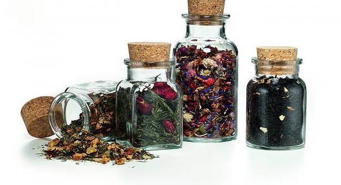 банка с чаем