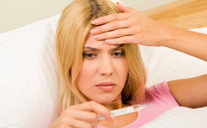 повышенная температура