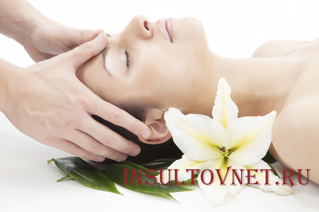 Массаж виска при простуде